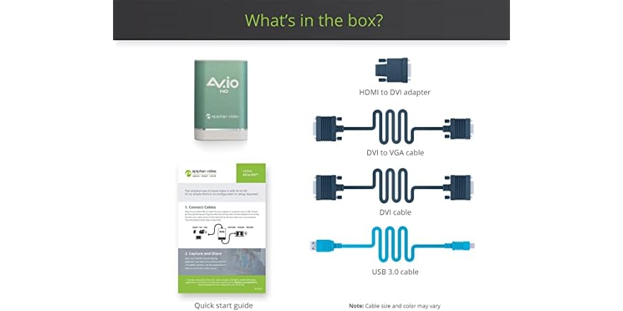 Capture Grab Grab and Go USB Video Capture