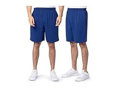 Cotton Shorts 2-Pack Blue (M)