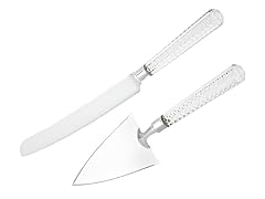 Crystal Cake Knife and Pie Server