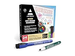 ARTEZA Fine Tip Dry Erase Markers 24-Pk