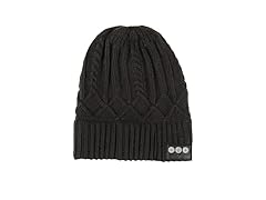 1 Voice Cable Knit Wool Bluetooth Beanie