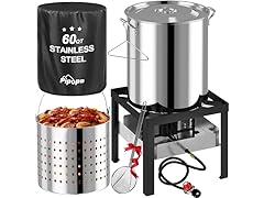 Stainless Steel Crawfish Boiler | Seafood Boiling Kit