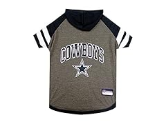 NFL Pets First Football Licensed Dog Hoody Tee Shirt
