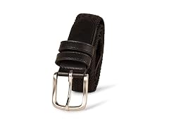 Amazon Essentials Men Stretch Woven Braid Belt