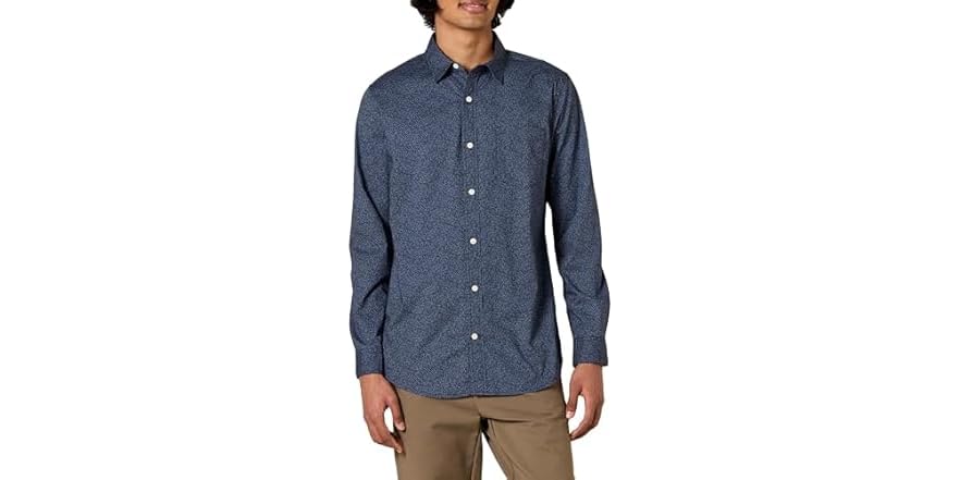 Amazon Essentials Mens SlimFit Poplin Shirt