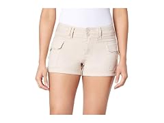 WallFlower Women Luscious Twill Cargo Shorts