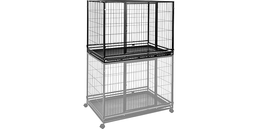 Stackable Kennels Amazon Basics Heavy Duty Stackable Kennels