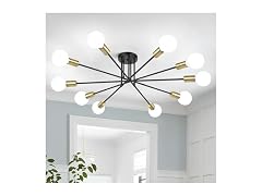 Bosceos Semi Flush Mount Ceiling Light Fixture