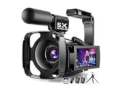 BREGOO 5K Video Camera Camcorder