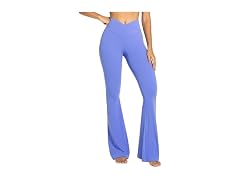 Sunzel Flare Leggings 30in XL Periwinkle