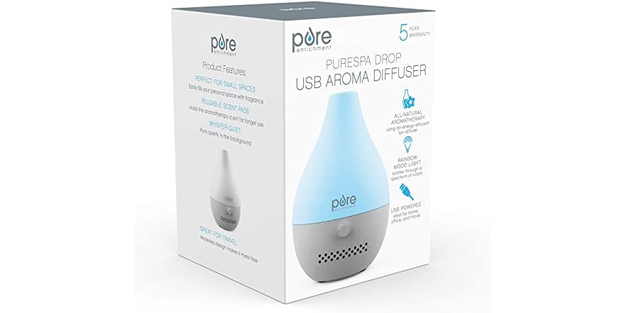 PureSpa Drop USB Aroma Diffuser
