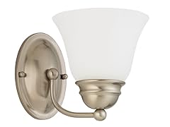 1-Light 7" Vanity, Brushed Nickel