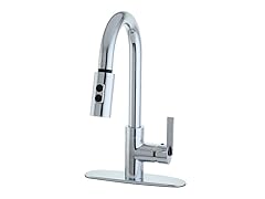 Pull Down Continental Faucet, Chrome