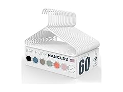 Neaties Plastic Hangers 50 Pack (60 Count) 