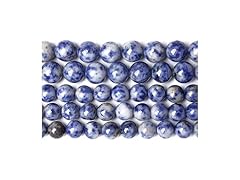 jiejinyu 8MM 45PCS Sodalite Natural Stone Spacer