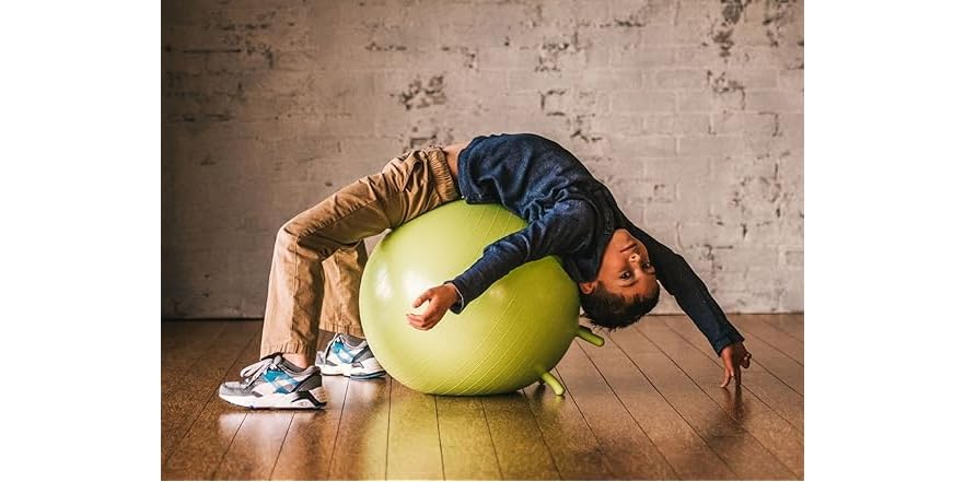 Gaiam Kids Stay-N-Play Children's Balance Ball Flexible School