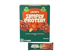 Simply Protein PB Chocolate Bars, 4pk