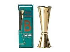 Gold Finish Japanese Double Jigger