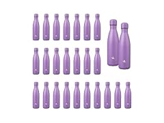 Konokyo 24 Pack 17 oz Insulated Stainless Steel Water Bottle
