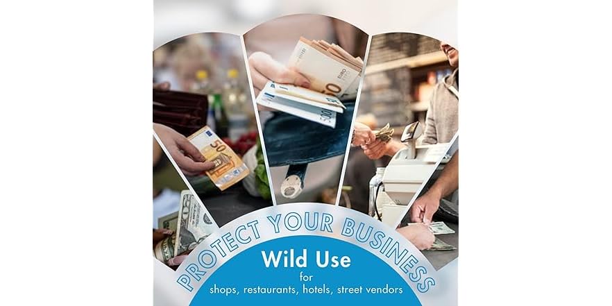 Counterfeit bill detector machine