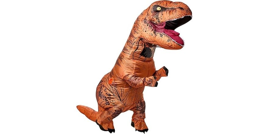 Rubie's Triceratops Inflatable Dinosaur Adult Unisex Fancy Dress Costume main image 0