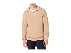Amazon Essentials Men Quarter-zip Rib-knit Sweater
