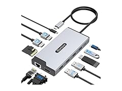 Hortore 12-in-1 USB Docking Station