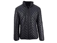 Men's Quilted Design Puffer Jacket