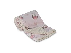 Disney Character Fuzzy Double Sided Baby Blanket