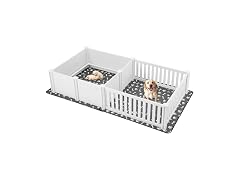 Dogs Whelping Box, 93.3x48.4x18.1 inch