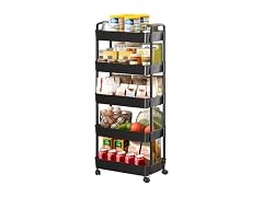 CTSNSLH 5-Tier Rolling Cart, Multipurpose S