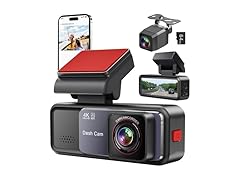 Lgueati Rear and Front Dash Cam