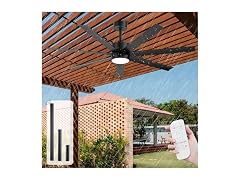 XCWIIE Waterproof Outdoor Ceiling Fan