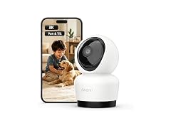 Swann 3K Indoor Pan Tilt WiFi Camera (1 or 2 Pack)