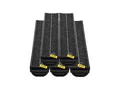 Trench Drain System, Channel Driveway-5Pack