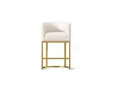 LVHOMLAX B0DKC14K5B Set 1Barstool, Off White Linen (Open Box)