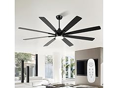 CJOY 84 Inch Large Ceiling Fan