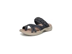 Dr. Scholl's Women's Island Breeze Sandal Blue Sky 9 M