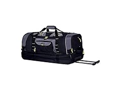 TPRC Sierra Madre Duffel Bag, Black, 30" Rolling