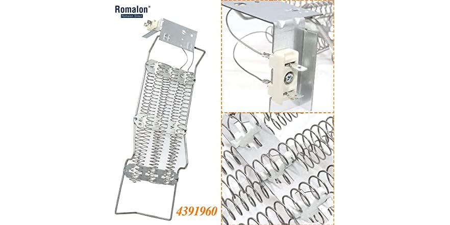 Romalon 4391960 Dryer Heating Element