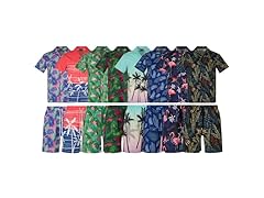 2Pc Mens Top & Bottom Beach Set