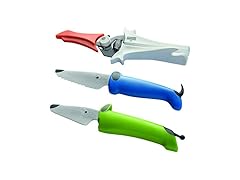 Kuhn Rikon Kinderkitchen® Kids Chef Knife Set With Scissors, 3 Pieces