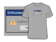 Enthusiasm Not Loading