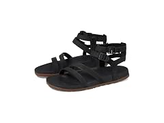 Chaco Women's Lowdown Leather Strappy High Sandals Sandal