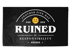 "Another Fine Day Ruined" 3' x 2' Rug