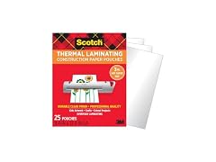 Scotch Thermal Pouches TP3860-25 25 Laminator Pouches