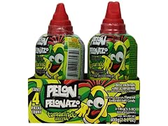 4Pk PELONAZO Candy, Tamarind Push-Pops, 14.1 Oz
