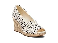 TOMS Women's Wedge Michelle Sandal, 8