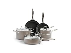 GreenPan Canterbury 10 Pc Cookware Pot and Pans