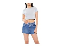 Forever 21 Cropped Crew Tee